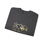 Peace Love Camping Unisex Heavy Blend™ Crewneck Sweatshirt