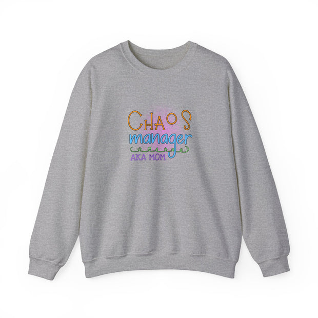 Chaos Manager Unisex Heavy Blend™ Crewneck Sweatshirt