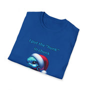 Christmas dragon Unisex Softstyle T-Shirt