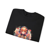 Graffiti Anime Girls Unisex Heavy Blend™ Crewneck Sweatshirt