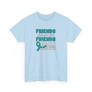 Ovarian Cancer Friends Unisex Heavy Cotton Tee