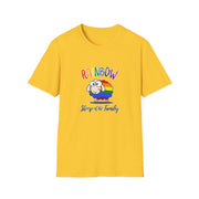 Rainbow Sheep Unisex Softstyle T-Shirt