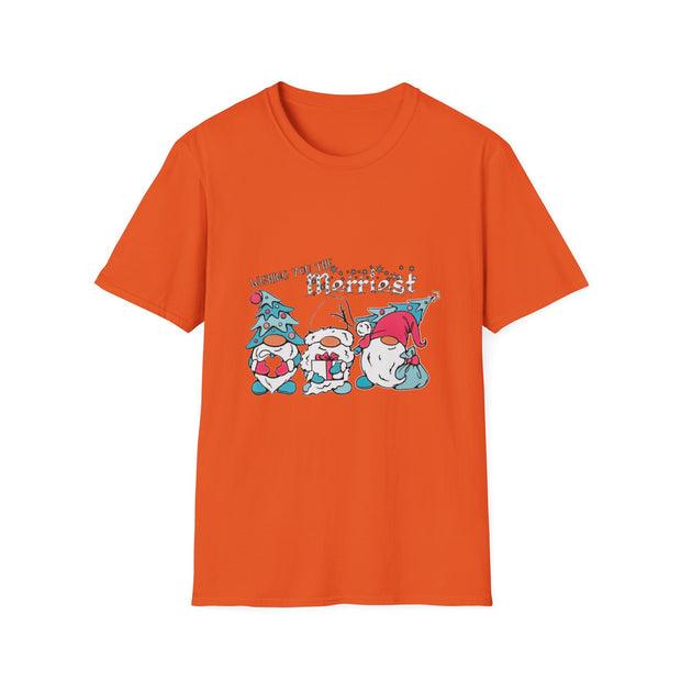 Gnome Christmas Unisex Softstyle T-Shirt