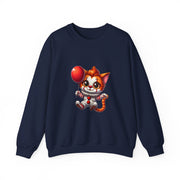 Horror Movie Cats Unisex Heavy Blend™ Crewneck Sweatshirt