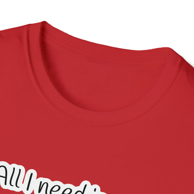 Books, Cat & Coffee Unisex Softstyle T-Shirt