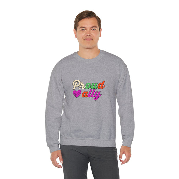 Proud Ally Unisex Heavy Blend™ Crewneck Sweatshirt