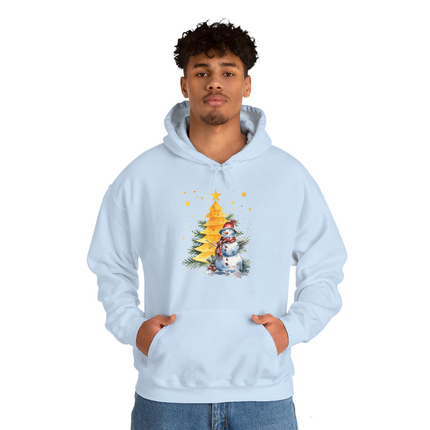 Snowman Unisex Heavy Blend™ Hooded Sweatshirt