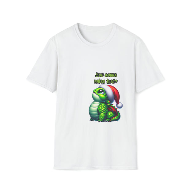 Christmas Dragon Unisex Softstyle T-Shirt