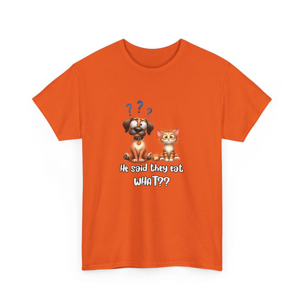 They Eat What Unisex Heavy Cotton Tee