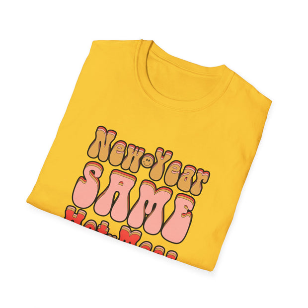 Same Hot Mess Unisex Softstyle T-Shirt