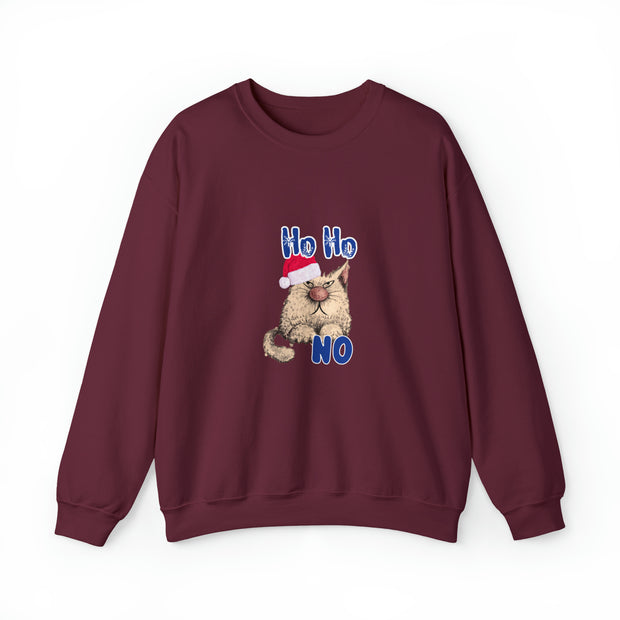 Christmas cat Unisex Heavy Blend™ Crewneck Sweatshirt