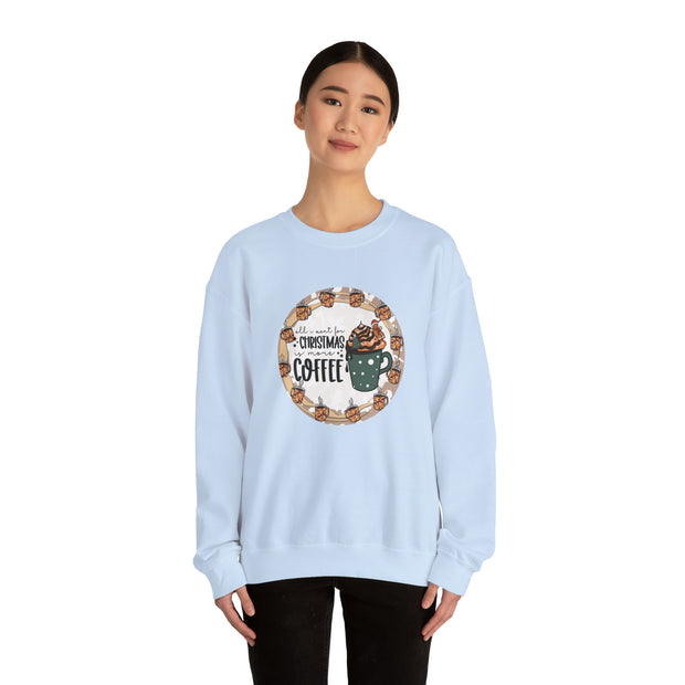 Christmas Coffee Unisex Heavy Blend™ Crewneck Sweatshirt