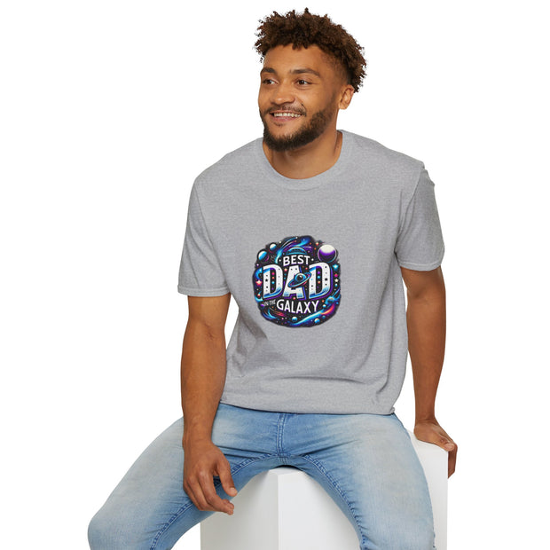 Best Dad in the Galaxy Unisex Softstyle T-Shirt