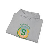 Saskatchewan Born & Raised Unisex Heavy Blend™ Hooded Sweatshirt