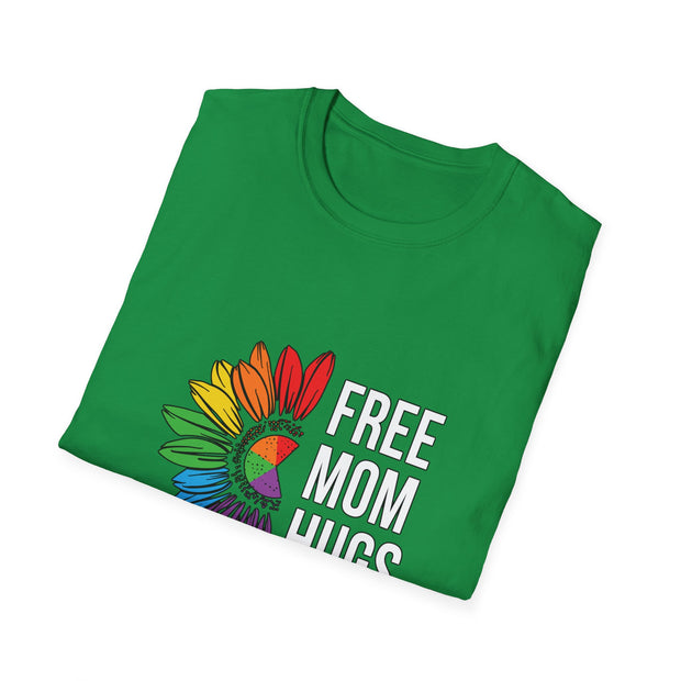 Pride Mom Hugs Unisex Softstyle T-Shirt