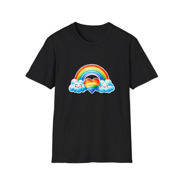 Rainbow Love Unisex Softstyle T-Shirt