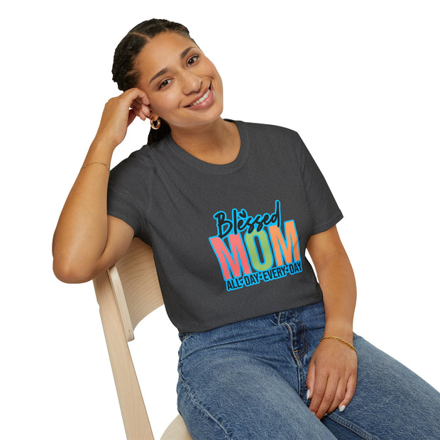 Blessed Mom Unisex Softstyle T-Shirt