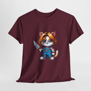 Horror Movie Cats Unisex Heavy Cotton Tee