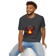 Fire Dragon Unisex Softstyle T-Shirt