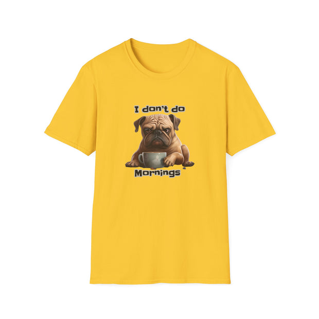 Grumpy Dog Unisex Softstyle T-Shirt