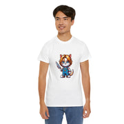 Horror Movie Cats Unisex Heavy Cotton Tee
