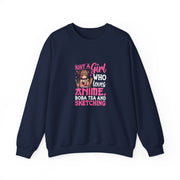 Just a Girl Unisex Heavy Blend™ Crewneck Sweatshirt