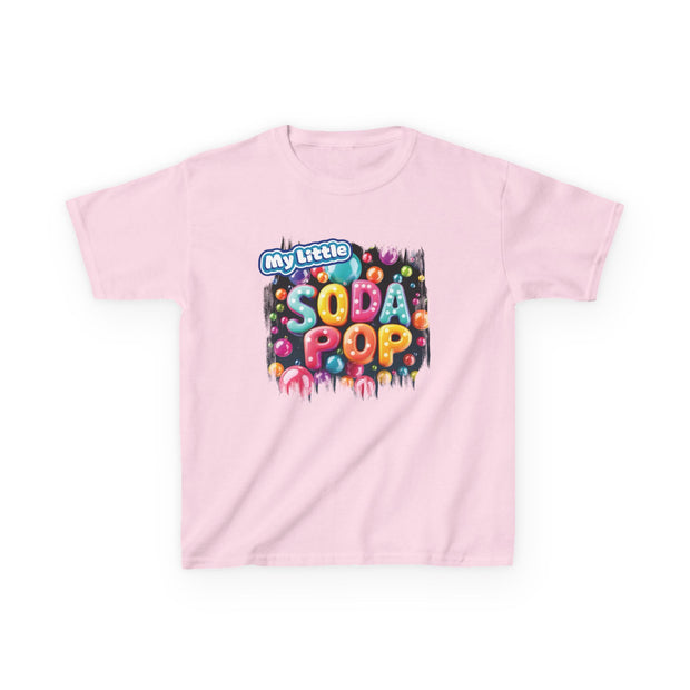 Kids Soda Pop Tee, Fun T-Shirt, Cute Apparel for Kids, Gift for Birthdays, Playdate Outfit, Colorful Kidswear