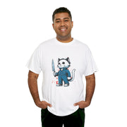 Horror Movie Cats Unisex Heavy Cotton Tee