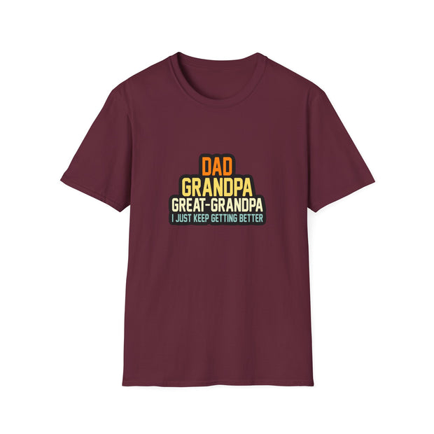 Dad Grandpa Great Grandpa Unisex Softstyle T-Shirt