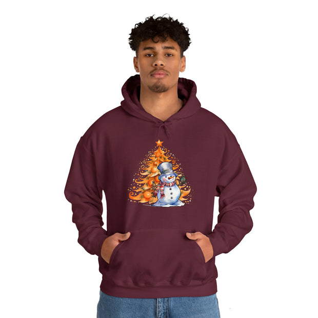 Snowman Unisex Heavy Blend™ Hooded Sweatshirt