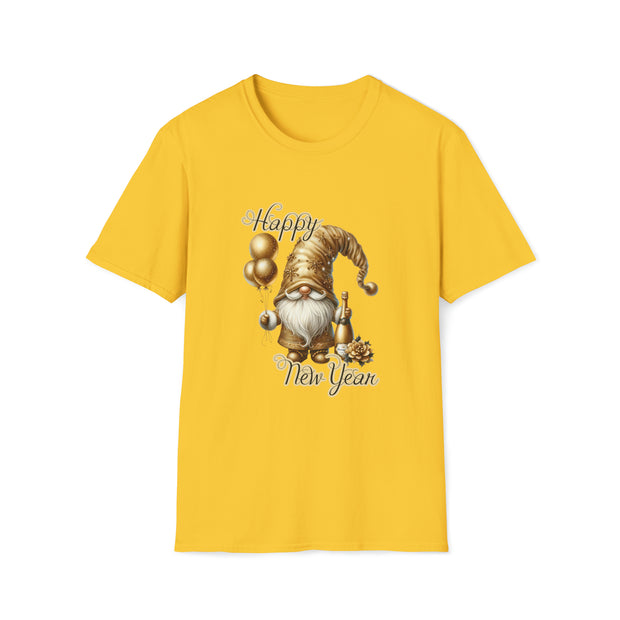 Gnome New Year Unisex Softstyle T-Shirt