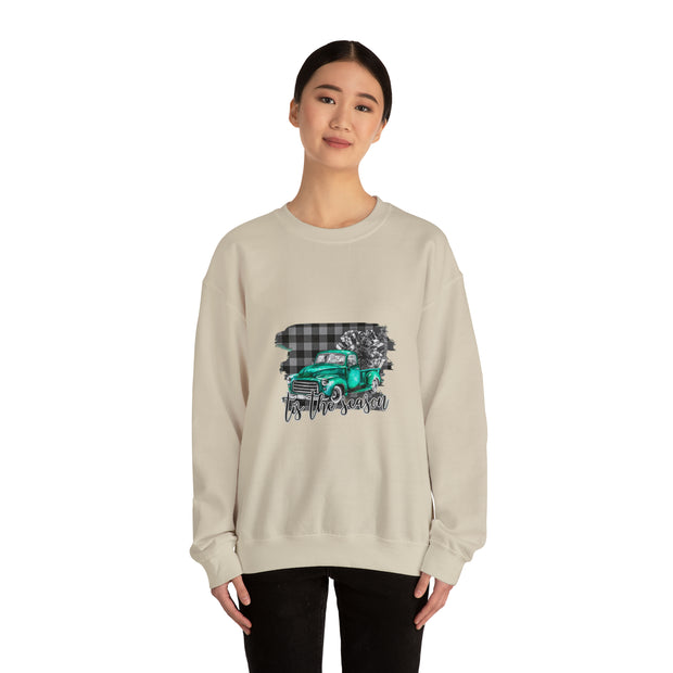 Christmas truck Unisex Heavy Blend™ Crewneck Sweatshirt