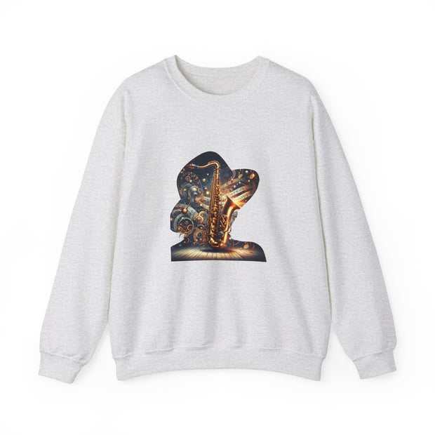 Saxophone Unisex Heavy Blend™ Crewneck Sweatshirt