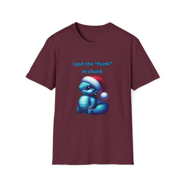 Christmas dragon Unisex Softstyle T-Shirt