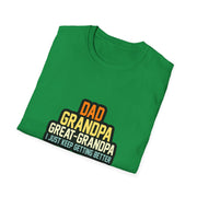 Dad Grandpa Great Grandpa Unisex Softstyle T-Shirt
