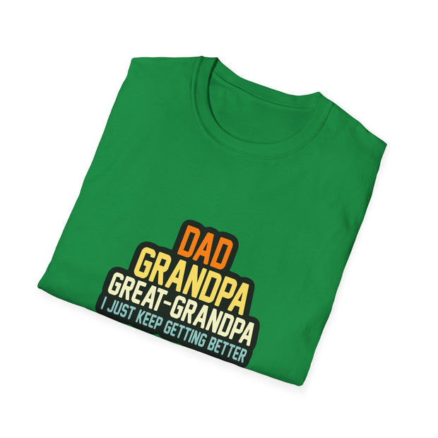 Dad Grandpa Great Grandpa Unisex Softstyle T-Shirt