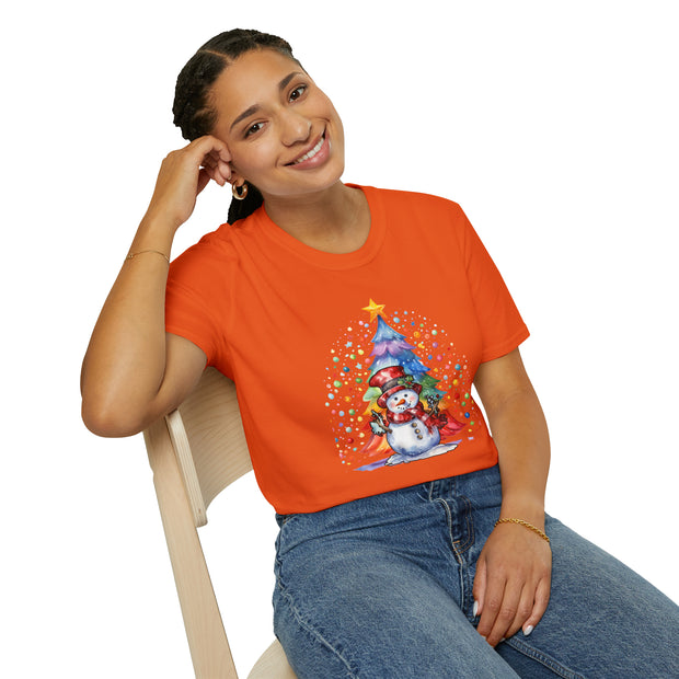 Snowman Unisex Softstyle T-Shirt