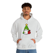 Christmas cat Unisex Heavy Blend™ Hooded Sweatshirt