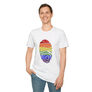Pride Fingerprint Unisex Softstyle T-Shirt