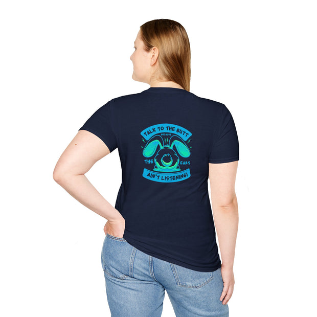 Talk to the Butt Unisex Softstyle T-Shirt