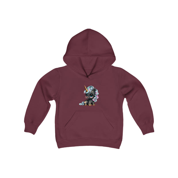 Unicorn Youth Heavy Blend Hooded Sweatshirt