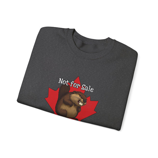Sweatshirt Angry Beaver Canada Maple Leaf Unisex Heavy Blend Crewneck