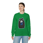 Christmas cat Unisex Heavy Blend™ Crewneck Sweatshirt