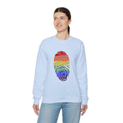 Pride Fingerprint Unisex Heavy Blend™ Crewneck Sweatshirt