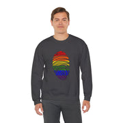 Pride Fingerprint Unisex Heavy Blend™ Crewneck Sweatshirt