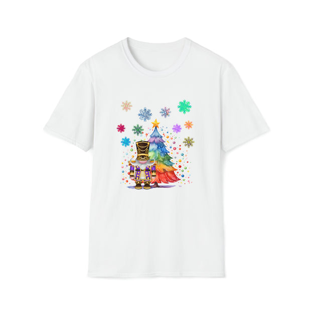 Gnome nutcracker Unisex Softstyle T-Shirt
