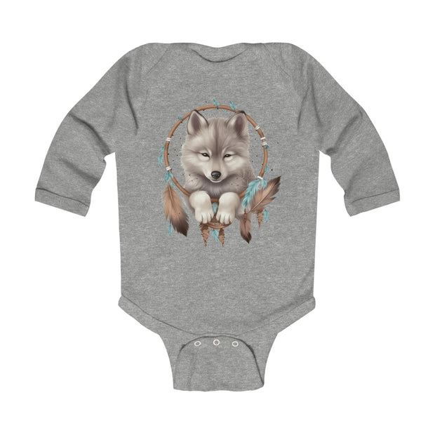 Baby Wolf Infant Long Sleeve Bodysuit