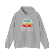 If it Involves Disc Golf Unisex Heavy Blend™ Hooded Sweatshirt