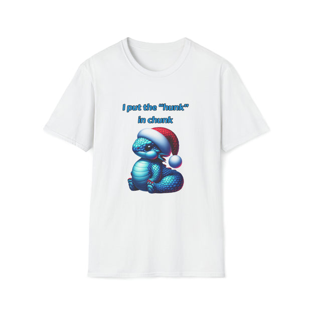 Christmas dragon Unisex Softstyle T-Shirt