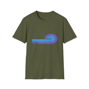 Semicircle Stripes Unisex Softstyle T-Shirt